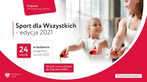 Konkurs na dofinansowanie w 2023 Program Sport dla Wszystkich